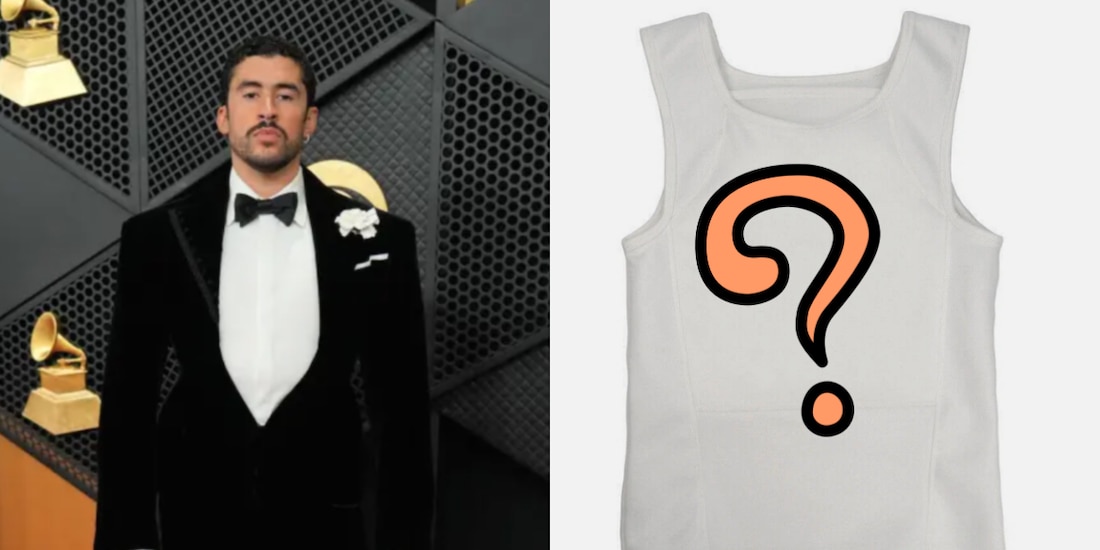 Afirman que Bad Bunny usó chaleco antibalas en los Grammy, ¿es real?