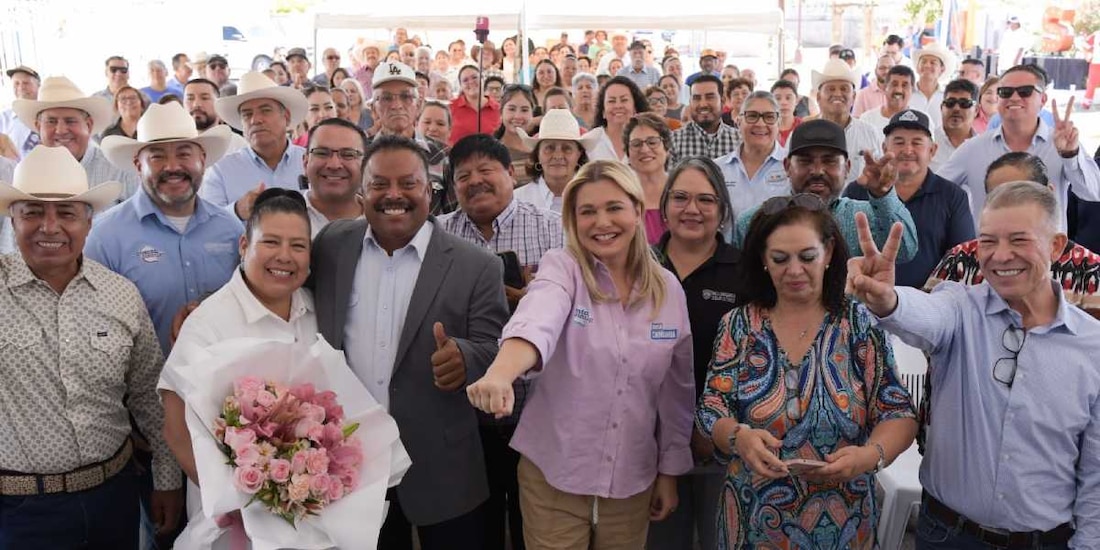 La gobernadora Maru Campos encabezó la gira de trabajo por la región centro-sur del estado de Chihuahua.