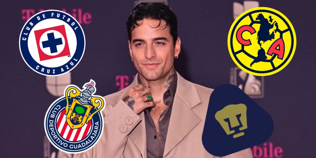 Maluma presume los colores de uno de los cuatro grandes de la Liga MX.
