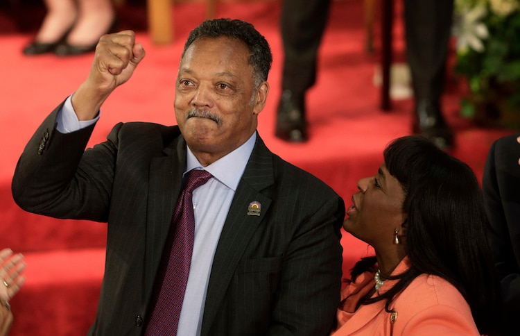 El reverendo Jesse Jackson en una fotografía de 2013.