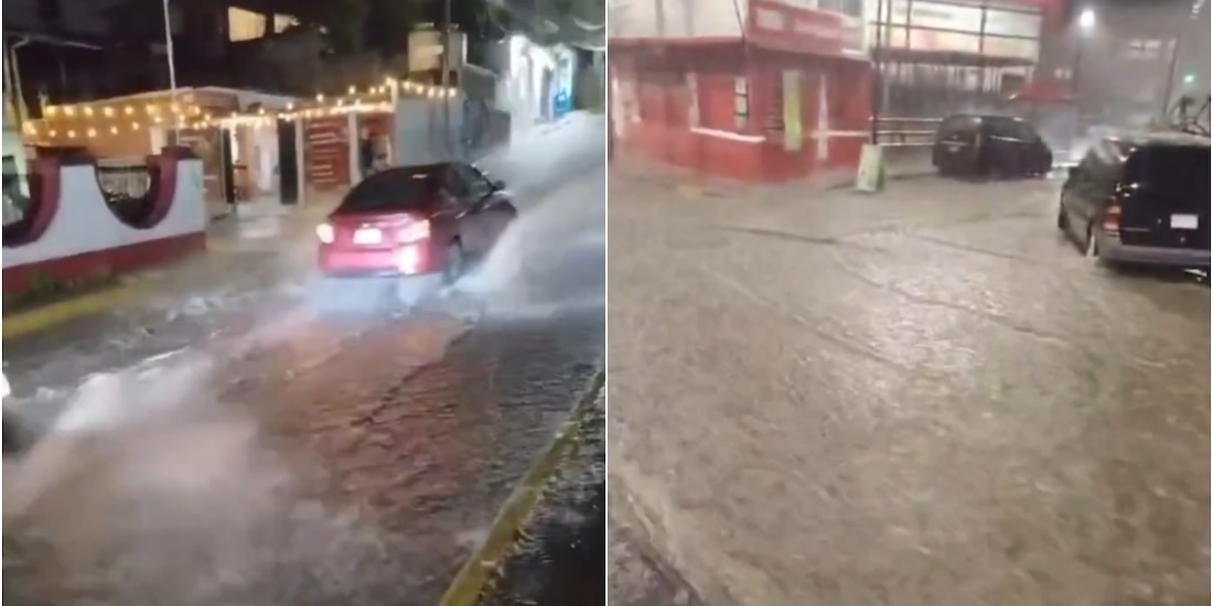 Topilejo, en Tlalpan, es uno de los puntos más afectados por las lluvias de este 8 de agosto de 2026.