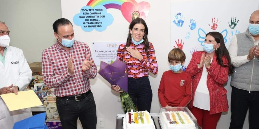 Reiteran Paola Rodríguez y Manolo Jiménez compromiso en la lucha contra el cáncer infantil