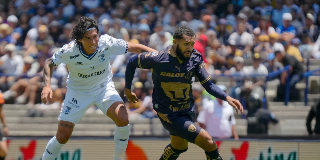 Pumas y Querétaro midieron fuerzas en Ciudad Universitaria.