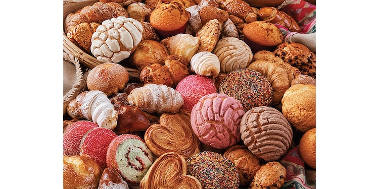 Algunos de los panes más tradicionales de México.