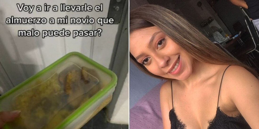 Mujer le lleva el almuerzo a su novio y lo encuentra con otra (VIDEO).
