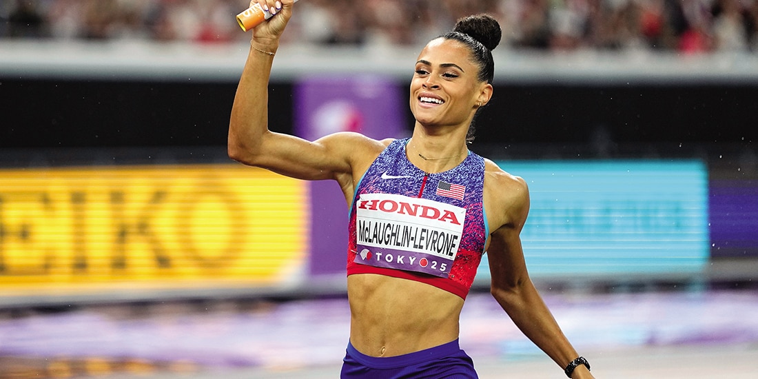 Sydney McLaughlin-Levrone el pasado 21 de septiembre de 2025.