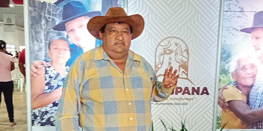 Fausto López, delegado municipal de Tabasco, en imagen de archivo.