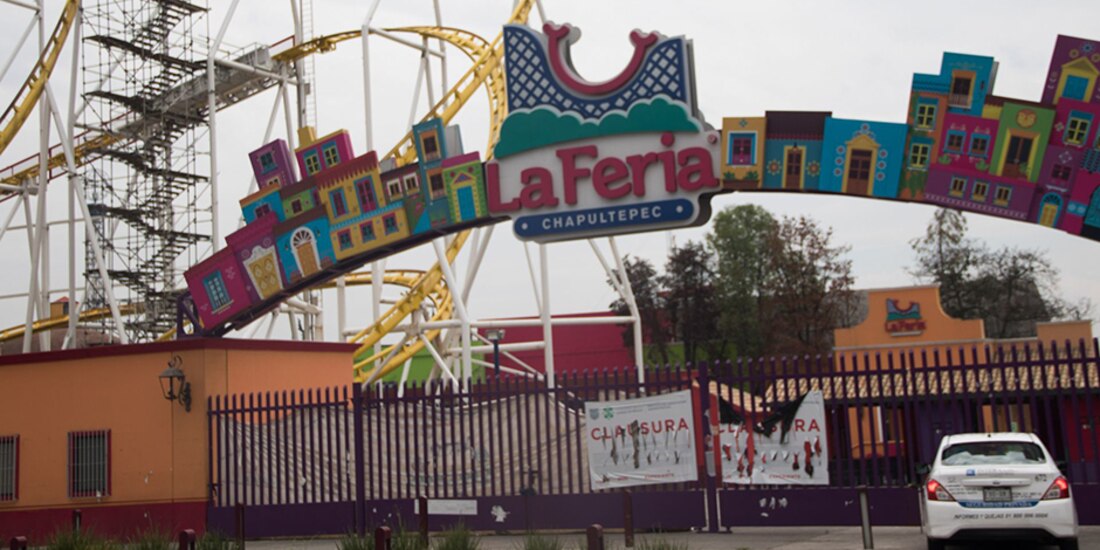 En julio iniciaron los trabajos de desmantelamiento de la Feria de Chapultepec.