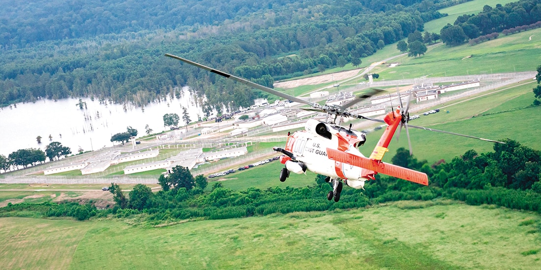 Vista aérea del complejo Angola, ubicado en la Penitenciaría Estatal de Louisiana, el pasado miércoles.