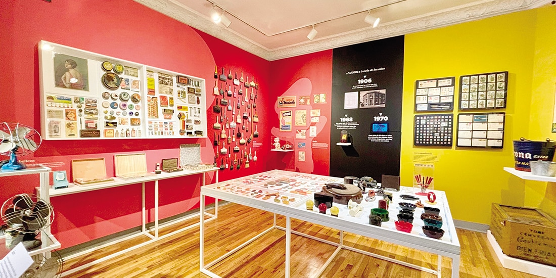 Una de las salas de la exposición.