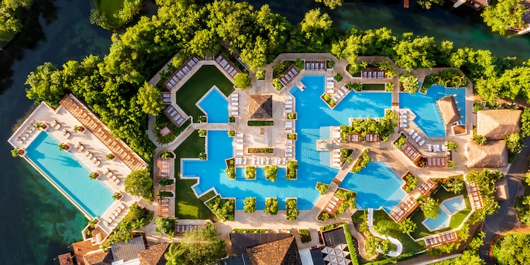 Fairmont Mayakoba es donde se hospedaría Cristiano Ronaldo y compañía.