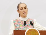 La jefa del ejecutivo, Claudia Sheinbaum, ayer.