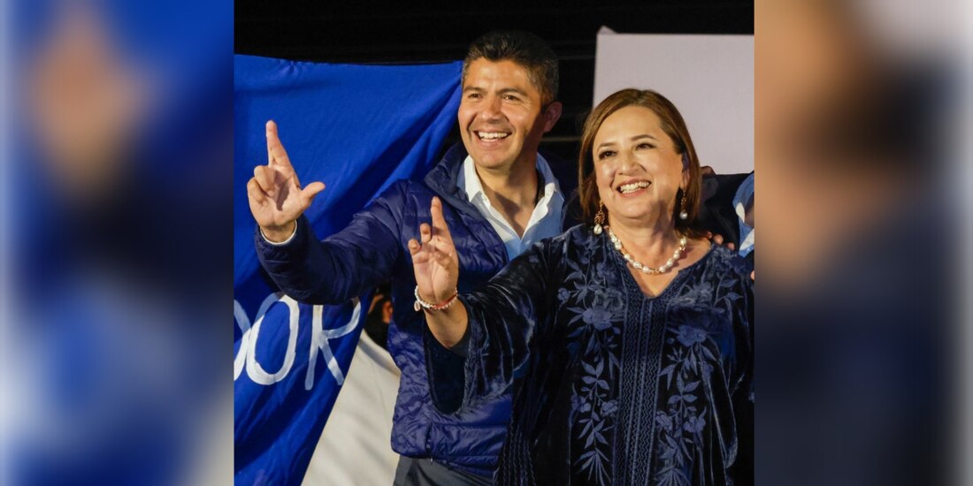 Xóchitl Gálvez asistirá al inicio de campaña de Eduardo Rivera al gobierno de Puebla, el domingo próximo