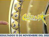 Resultados del Chispazo de hoy 13 de noviembre del 2025.