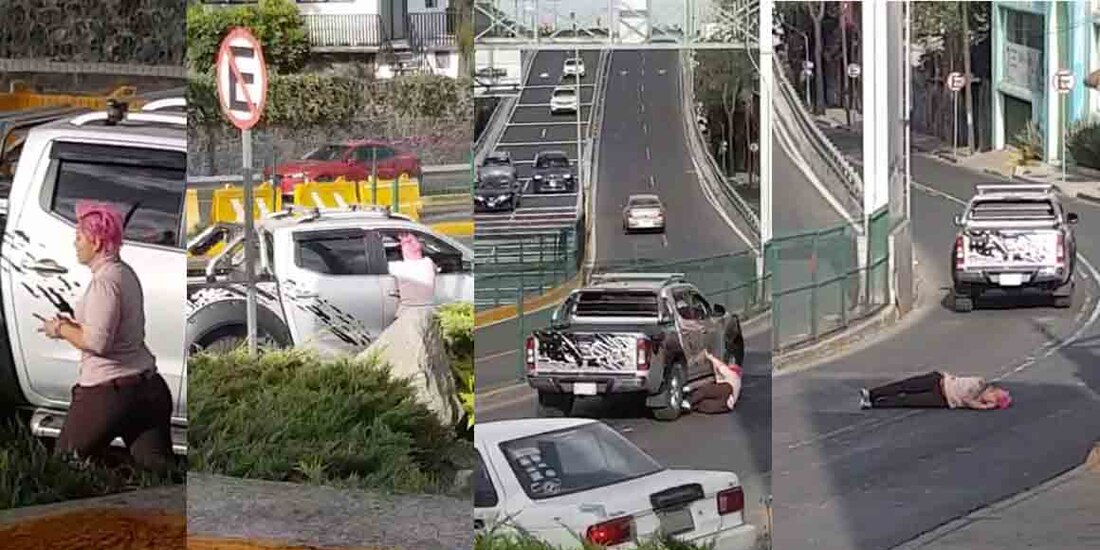 Mujer atropellada en la Magdalena Contreras