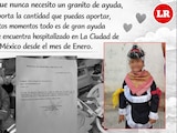 Familia de Mateo pide apoyo para costear el tratamiento en la CDMX.