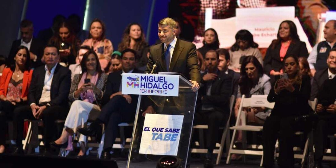 Mauricio Tabe afirma que viene lo mejor para Miguel Hidalgo.