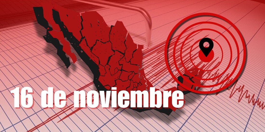 Esta es la actividad sísmica de hoy, 16 de noviembre.