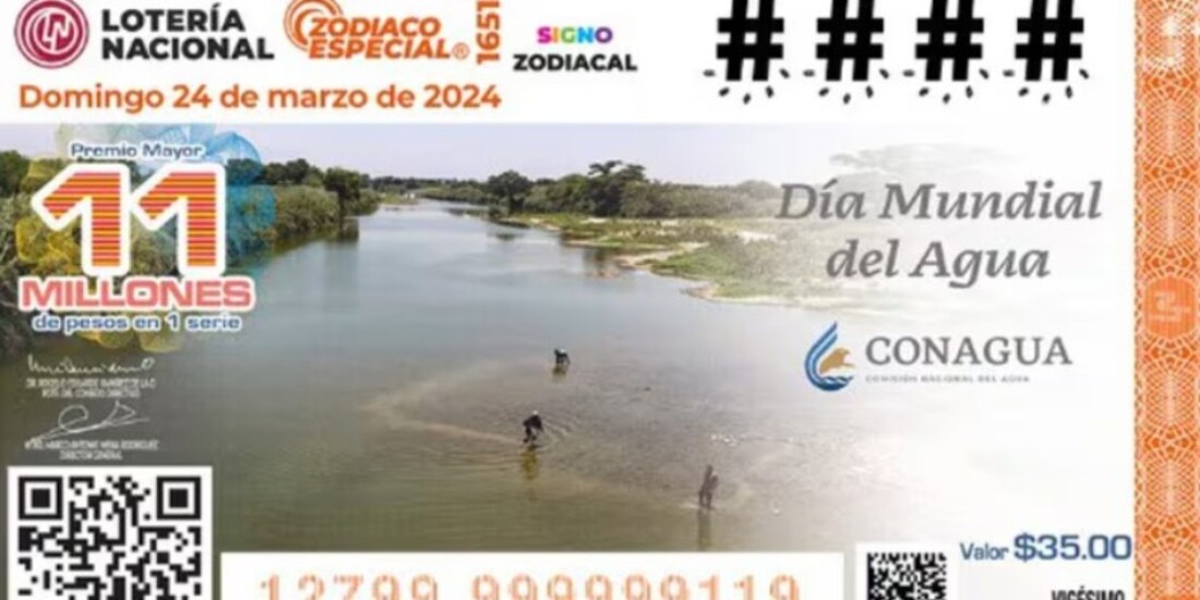 Sorteo Zodiaco 1651. Ve los resultados y premios que la Lotería Nacional entrega hoy.