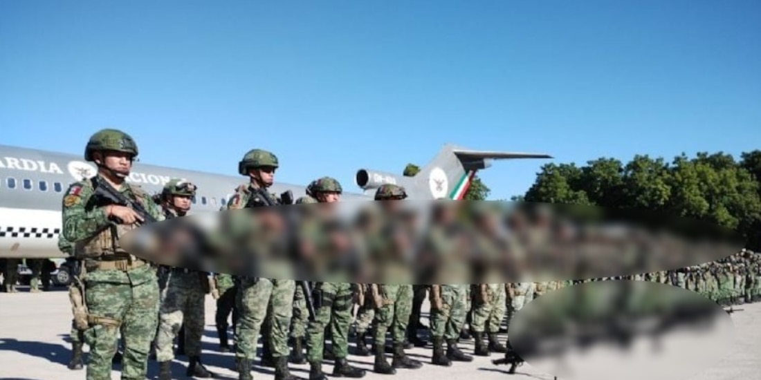 Llegan elementos de élite a Sinaloa.
