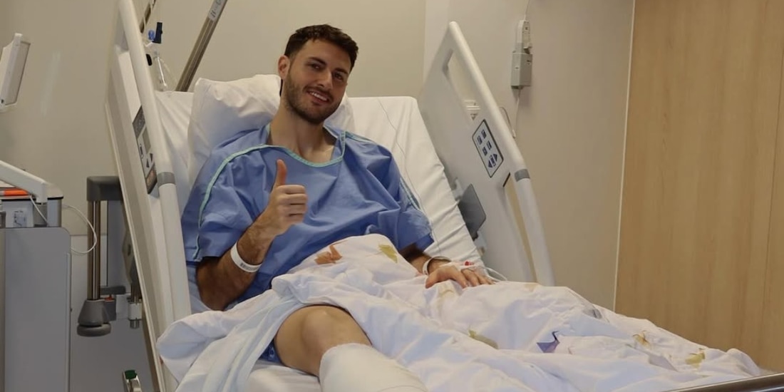 Santiago Giménez tras su operación