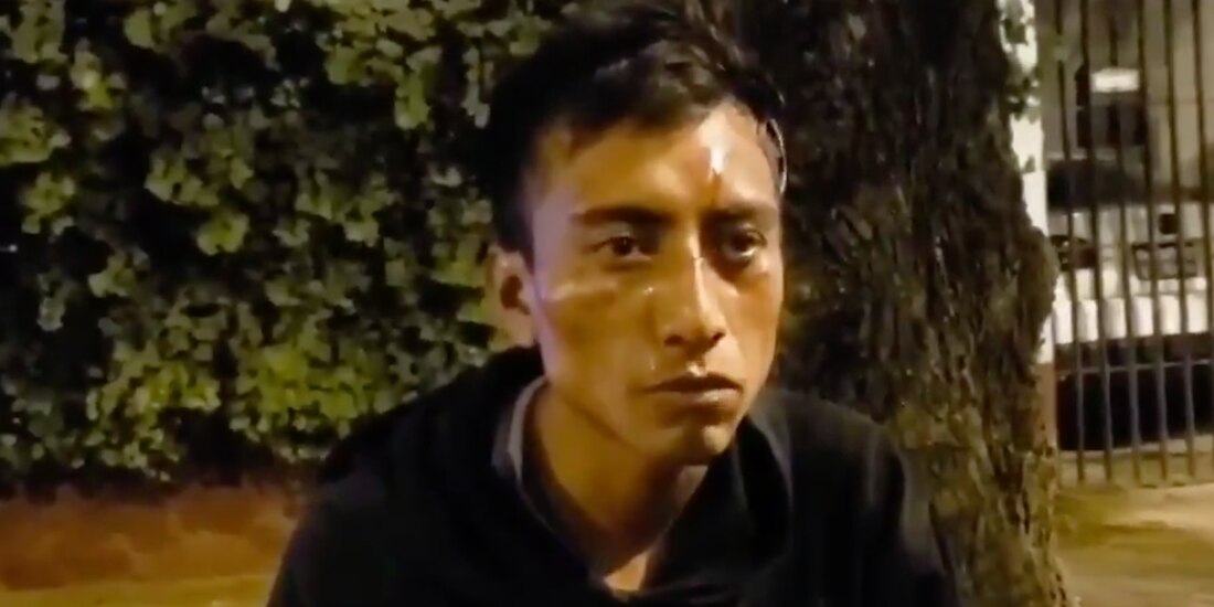 Ángel contó que fue agredido por policías de CDMX