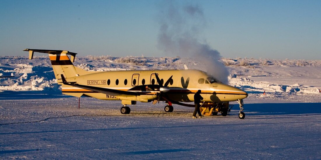 Localizan restos del avión que desapareció en Alaska.