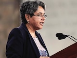 Raquel Buenrostro, secretaria Anticorrupción y Buen Gobierno, el 4 de mayo.