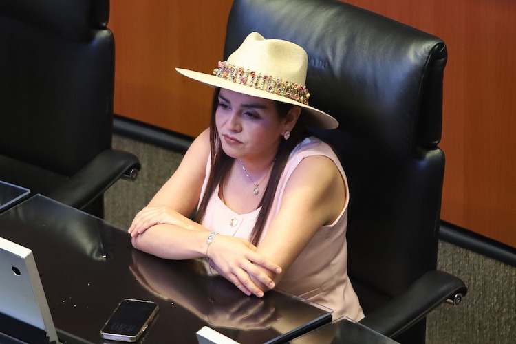 Grecia Quiroz, presidenta municipal de Uruapan.
