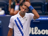 Djokovic, el pasado domingo, después del impacto que le dio a la jueza de línea en el US Open.