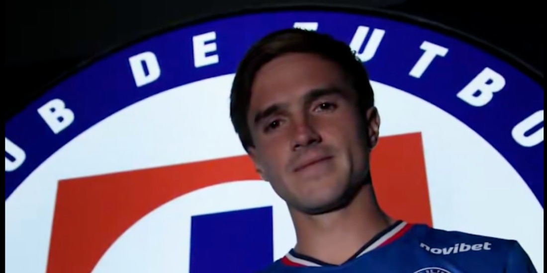 Agustín Palavecino es una de las altas de Cruz Azul para el Clausura 2026.