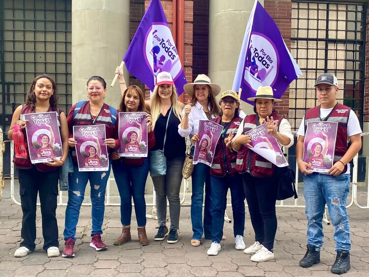 Rumbo a las elecciones del 2 de junio.