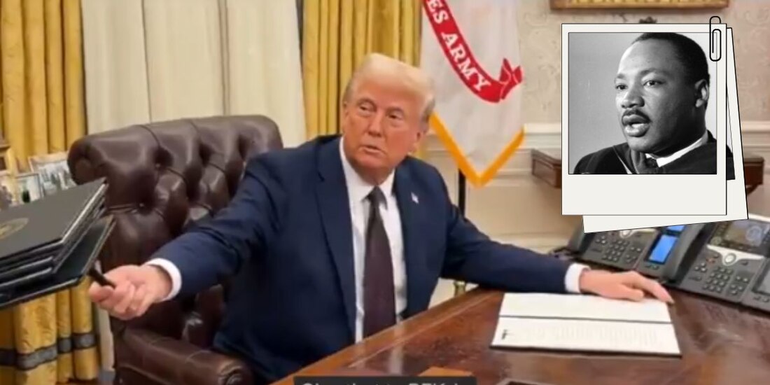 El presidente Donald Trump pidió desclasificar todos los archivos de los asesinatos de Kennedy, su hermano, Bobby y Luther King,