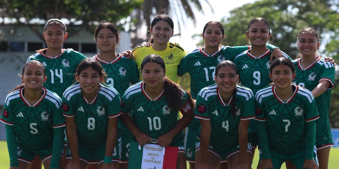 La Selección Mexicana Femenil Sub-17 clasificó al Mundial de Marruecos 2026.
