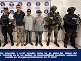Tres presuntos integrantes del Cártel Independiente de Acapulco, detenidos por homicidio en Acapulco.
