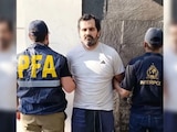El exmarino detenido en el país sudamericano.