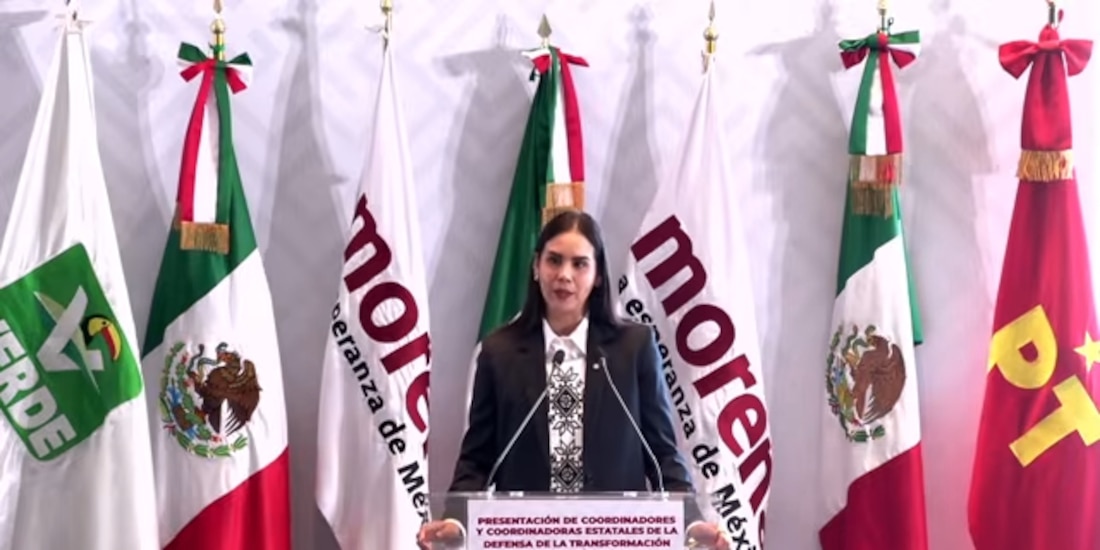 Rosa María Bayardo, al ser designada coordinadora de la Defensa de la Transformación en Colima.