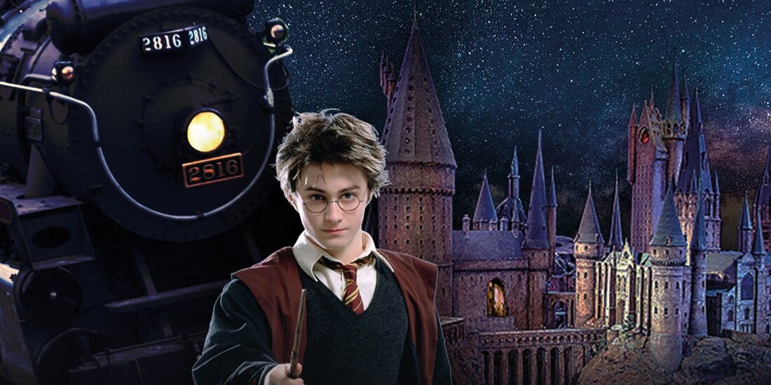 El joven decidió emular ser parte de la saga de Harry Potter, con la que creció.