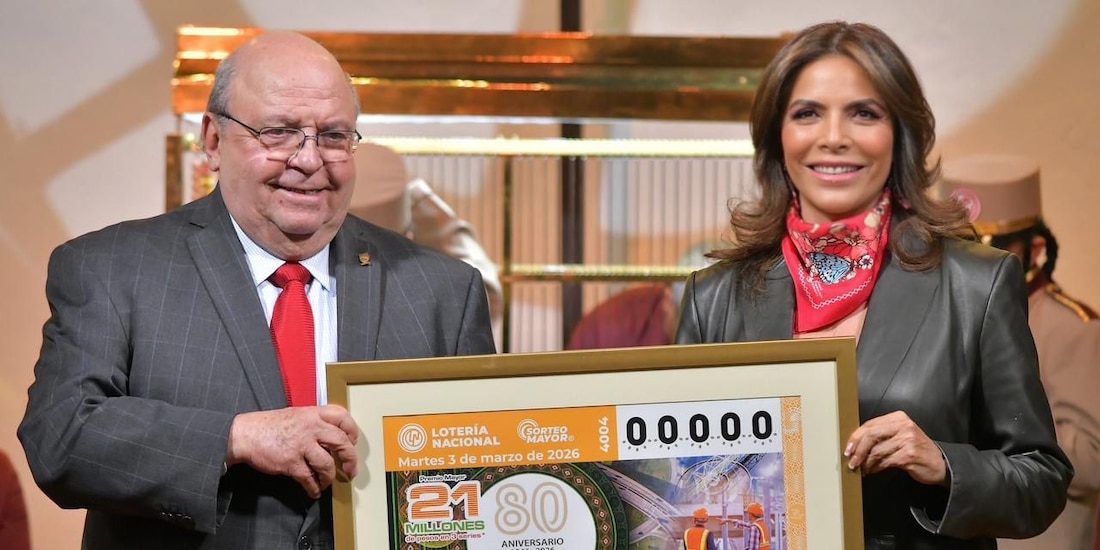 Mauricio Jessurun Solomou y Olivia Salomón.