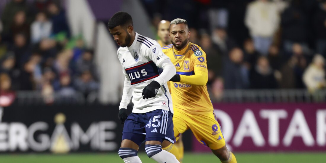 Whitecaps y Tigres midieron fuerzas en Canadá en la ida de la primera ronda de la Concachampions.