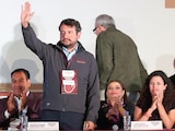 EL EXSECRETARIO de Organización, en sesión del Consejo Nacional en marzo pasado