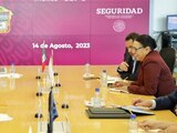 Rosa Icela Rodríguez se reúne con Delfina Gómez, gobernadora electa del Edomex.