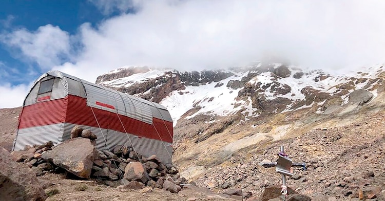 El refugio de los 100, en una foto de archivo.