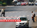 Te contamos en La Razón cómo aplica el Hoy No Circula este sábado 28 de marzo de 2026.