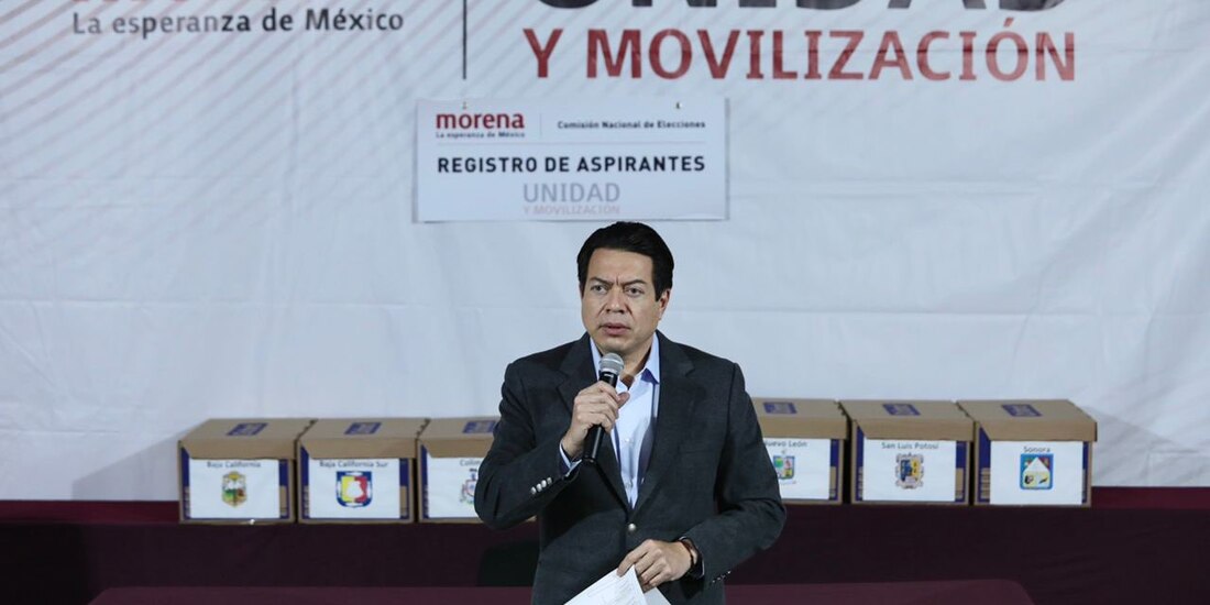 El dirigente de Morena calificó la jornada de registro como histórica.