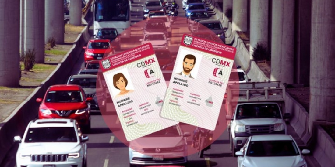 Licencia de conducir permanente en la Ciudad de México.