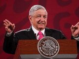 El presidente de México, Andrés Manuel López Obrador, el 21 de julio de 2020.