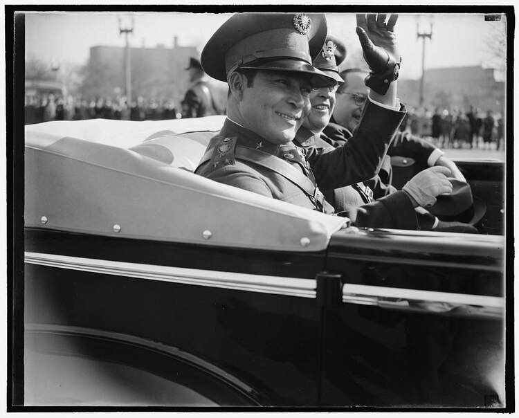 El expresidente de Cuba Fulgencio Batista.