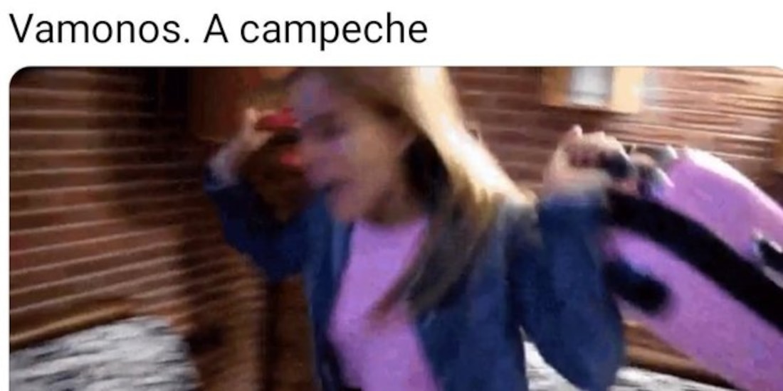Memes de Campeche en semáforo verde