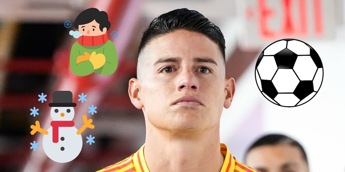 James Rodríguez se iría a un lugar muy frío después de su paso por la Liga MX con el León.